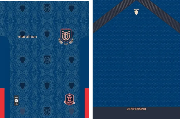 Ecuador Centenario Away Kit 25