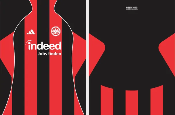 Eintracht Frankfurt Home Kit 25 26