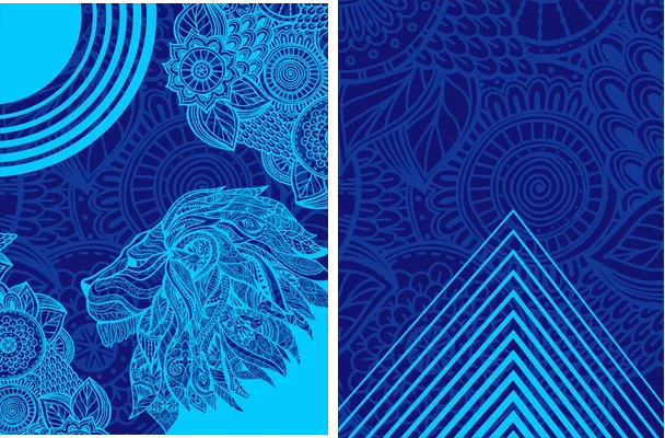 FERGUS LEÓN MANDALA AZUL 2024