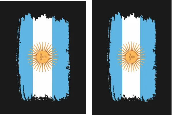 FLAG ARGENTINA DESIGN