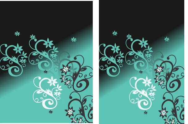 FLORAL DESINGS DEGRADE