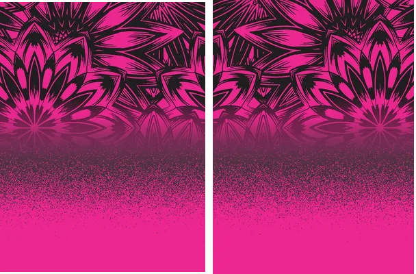FLORAL FUCSIA