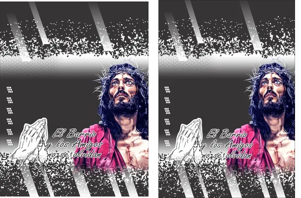 FUTSALERO CRISTO BLACK WHITE