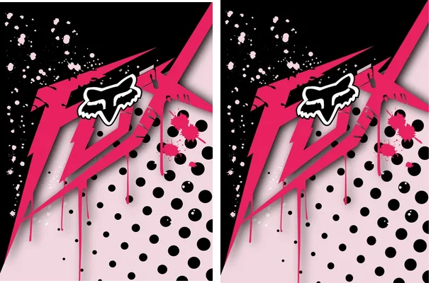 Fox Racing Motocross Rose