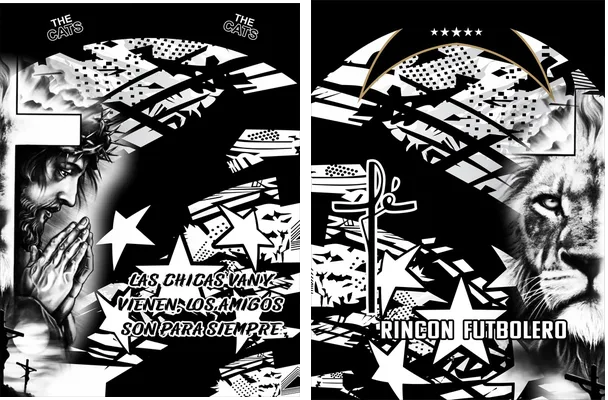 Futsalero Negro Blanco 25
