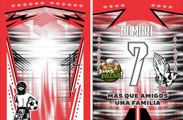Futsalero rojo y negro 26