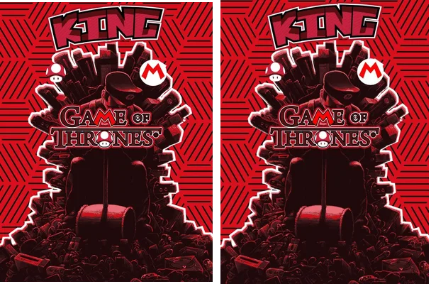 GAME OF THRONES MARIO KING