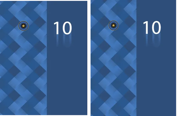 GAMING GEOMETRIC BLUE