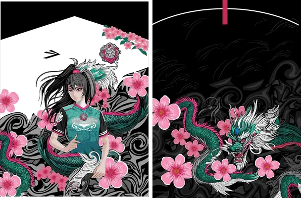 GIRL FLOWERS