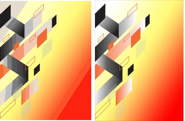 Geometric Textura Naranja