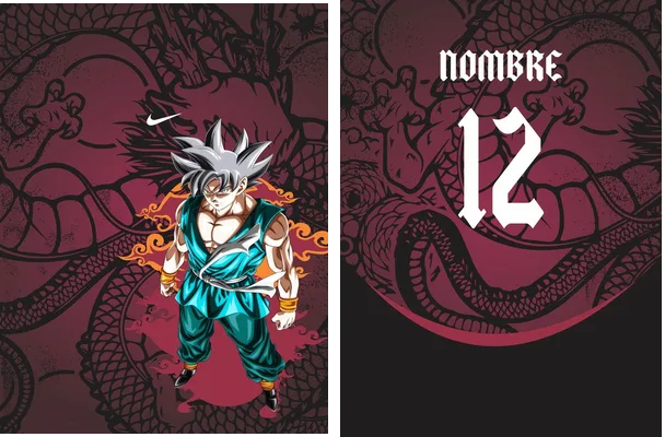 Goku Rojo Design VS24 Q 1