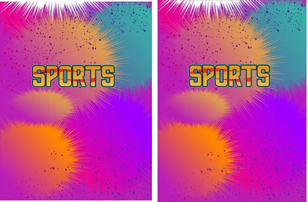 Gradient Patttern Football Desings