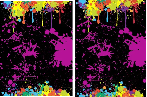 Grunge Splash Colours