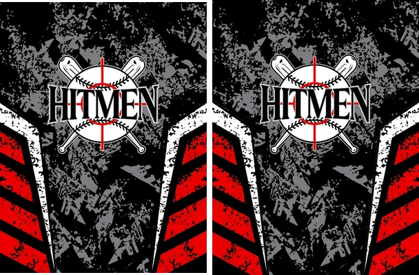 Hitmen Besibol Concept Grunge