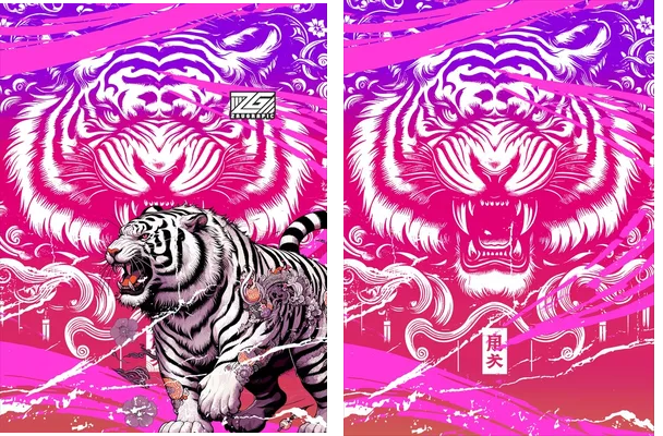 Interclasse Tigre Blanco Japones
