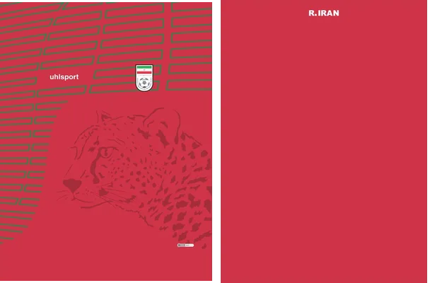 Iran Camiseta Visita 2014