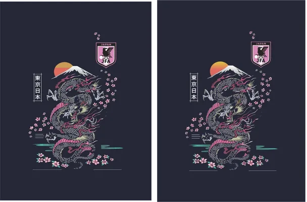 JAPON DRAGON ADIDAS