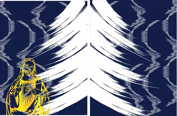 JERSEY CORAZÓN DE JESÚS GRUNGE 2025