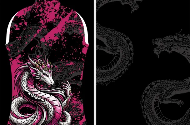 JERSEY DRAGONA FUCSIA INTERCLASSE 2026 M 1