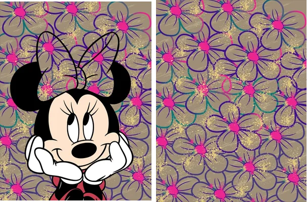 JERSEY MINNIE MOUSE FLORAL 2025