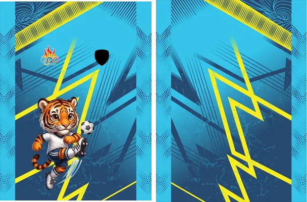 JERSEY OLIMPIADAS DEGRADADO ABSTRACTO TURQUESA TIGRE 2026