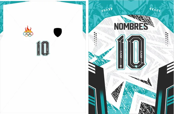JERSEY OLIMPIADAS GEOMETRIC JADE 2026