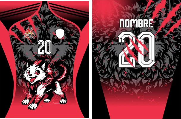 JERSEY OLIMPIADAS LOBO ELECTRIC ROJO 2026
