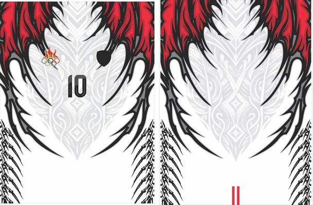 JERSEY OLIMPIADAS TEXTURA ROJO BLANCO 2026