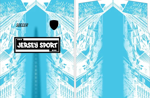 JERSEY SPORT ABSTRACTO CELESTE 2026