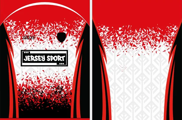 JERSEY SPORT ABSTRACTO ROJO 2026 M 1