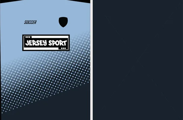 JERSEY SPORT CELESTE GEOMETRIC 2025