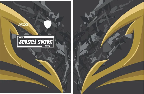 JERSEY SPORT DORADO ESPEJO 2024