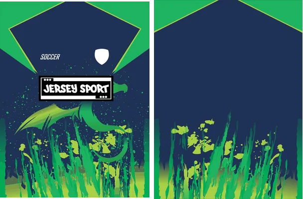 JERSEY SPORT DRAGÓN GRUNGE VERDE 2026