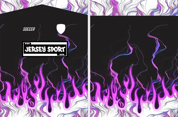 JERSEY SPORT FLAMAS ROSA 2025