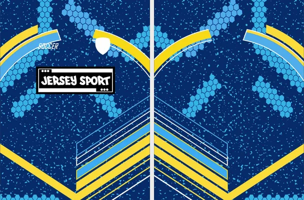 JERSEY SPORT GEOMETRIC EXAGONOS