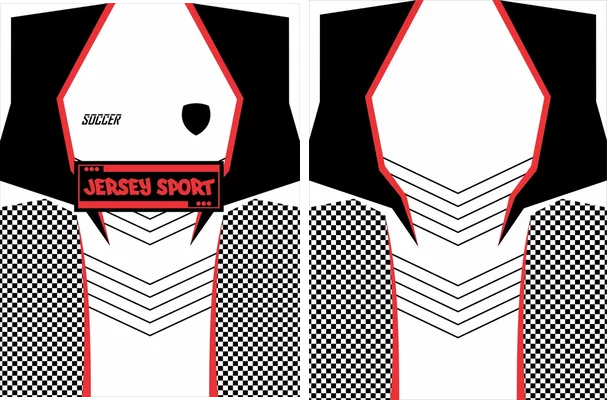 JERSEY SPORT GEOMETRIC NEGRO 2025
