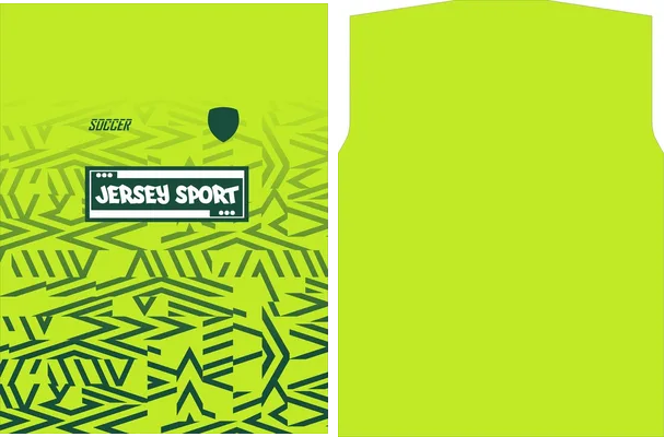 JERSEY SPORT GEOMETRIC VERDE LIMÓN 2026