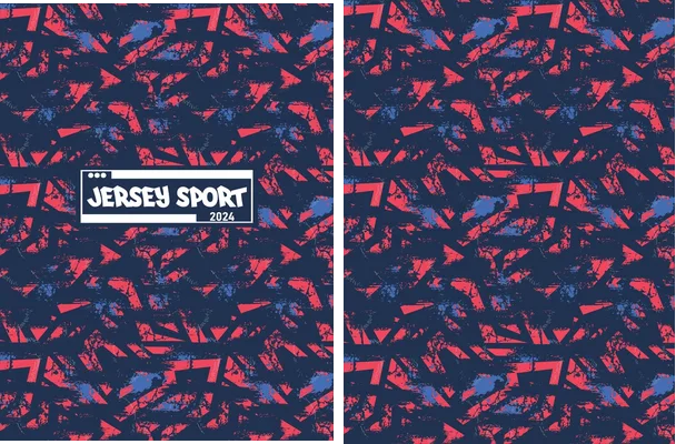JERSEY SPORT GRUNGE ROJO 2024