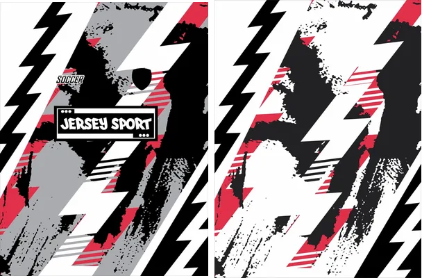 JERSEY SPORT GRUNGE ROJO 2024 I 1