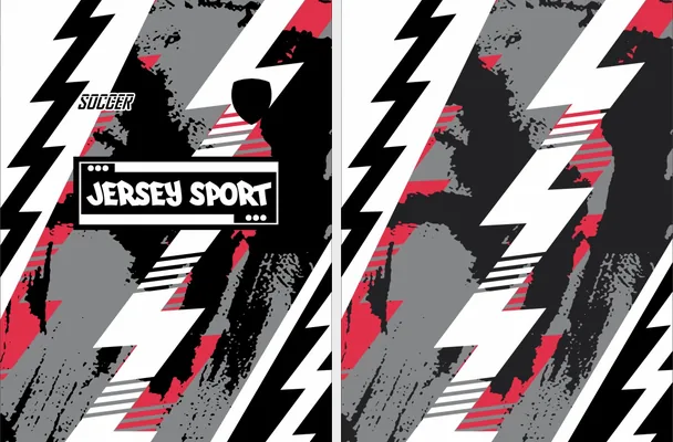 JERSEY SPORT GRUNGE ROJO 2024 M 1