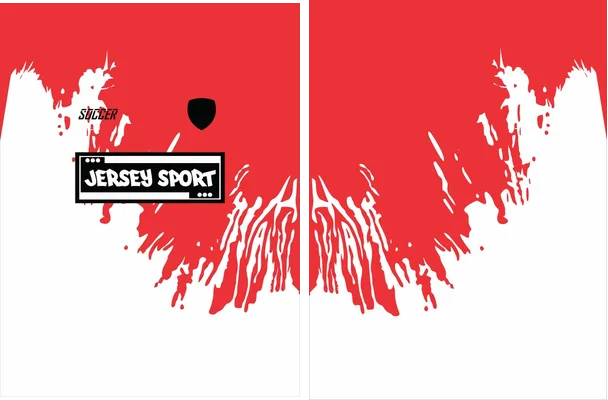 JERSEY SPORT NIÑO GRUNGE ROJO 2026
