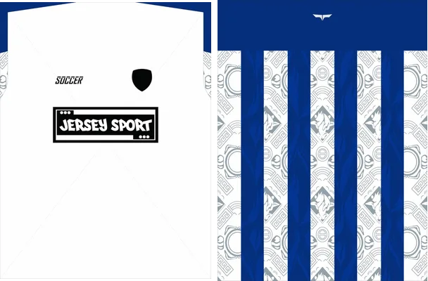 JERSEY SPORT TEXTURA FRANJAS AZUL 2026