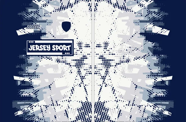 JERSEY SPORT TEXTURA PUNTOS AZUL MARINO 2025 M 1
