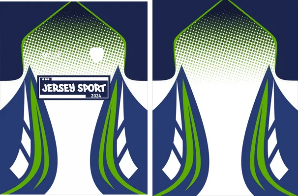 JERSEY SPORT VERDE AZUL 2024