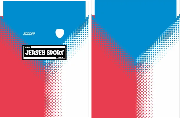 JERSEY SPORT VESTO ROJO AZUL 2022