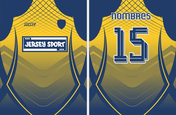 JERSEY SPORT XTREME AMARILLO AZUL 2026 M 1