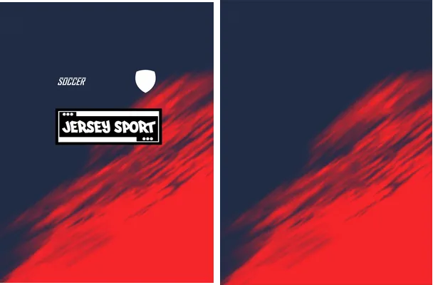 JERSEY SPORY GRUNGE ROJO AZUL 2026