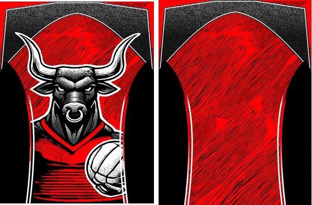 JERSEY TORO ROJO TEXTURA 2025