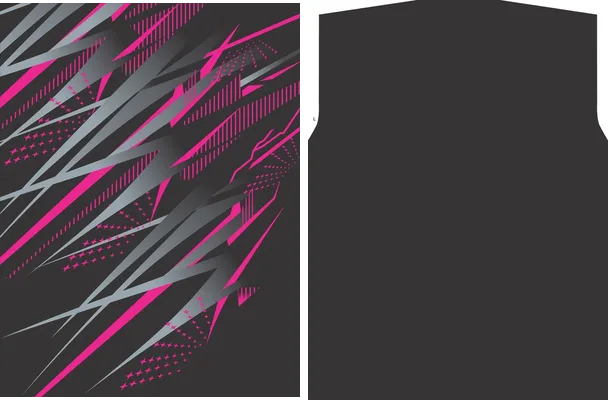 JERSEY VOLEY FUCSIA NEGRO 2022
