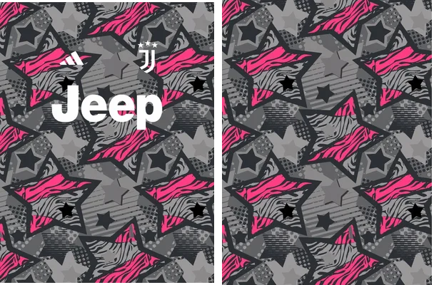 JUVENTUS NEGRO FUCSIA
